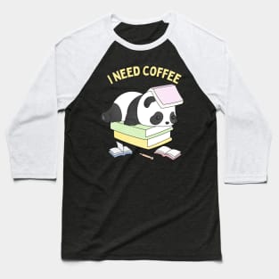 I need coffee lover coffee addict This Girl Runs On Caffeine And Sarcasm Funny Baseball T-Shirt